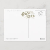 Wenen Poster Post Card Briefkaart (Achterkant)