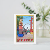 Wenen - Prater Park Briefkaart (Staand voorkant)