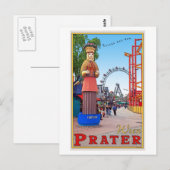 Wenen - Prater Park Briefkaart (Voorkant / Achterkant)