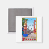 Wenen - Prater Park Magneet (Voorkant / Achterkant)