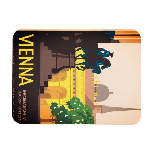  Wenen reisbureau Magneet (Horizontaal)