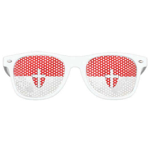 Wenen Retro Zonnebril (Voorkant)