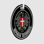 Wenen Ronde Emblem Ornament (voorkant)