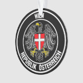 Wenen Ronde Emblem Ornament (voorkant)