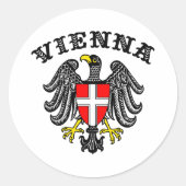 Wenen Ronde Sticker (Voorkant)