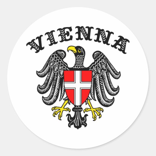 Wenen Ronde Sticker (Voorkant)