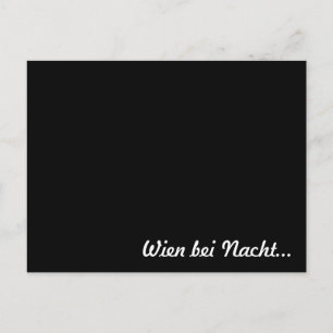 "Wenen 's nachts" Fun Briefkaart