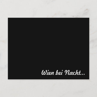 "Wenen 's nachts" Fun Briefkaart
