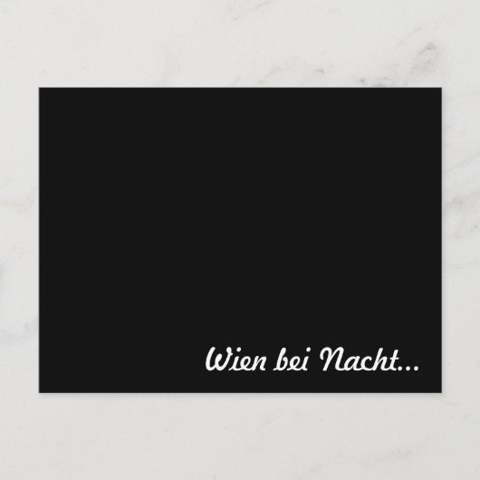 "Wenen 's nachts" Fun Briefkaart (Voorkant)