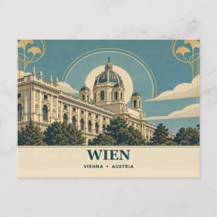 Wenen Secession Naturhistorisch Museum Briefkaart