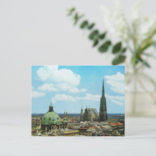 Wenen, Sint Stephen's kathedraal, Oostenrijk Briefkaart (Staand voorkant)