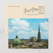 Wenen, Sint Stephen's kathedraal, Oostenrijk Briefkaart (Voorkant / Achterkant)