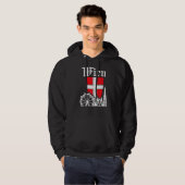 Wenen Skyline Austria Ferris Wheel Prater Stephan Hoodie (Voorkant volledig)