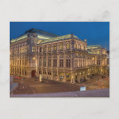 Wenen staatsopera, Oostenrijk Briefkaart (Voorkant)
