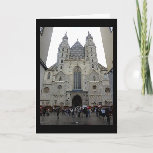 Wenen (Stephansdom) Kaart (Voorkant)