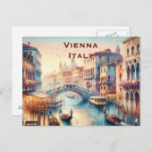 Wenen  Toerismereizen Briefkaart (Voorkant / Achterkant)