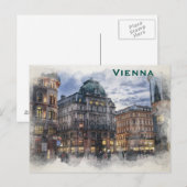 Wenen  Toerismereizen Briefkaart (Voorkant / Achterkant)