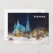 Wenen Toerismereizen Voeg Briefkaart toe (Voorkant / Achterkant)