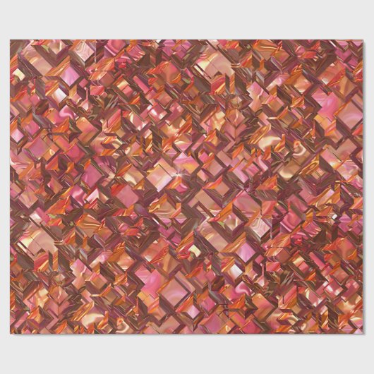 Wenen tumbling Elegant Kerstmis Cadeaupapier (Vlak)