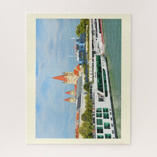 Wenen van de Donau Legpuzzel (Verticaal)