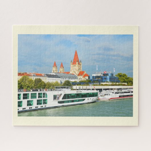 Wenen van de Donau Legpuzzel (Horizontaal)