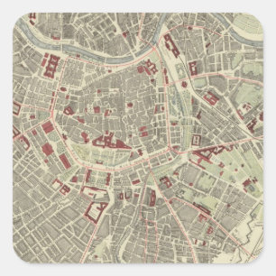 Wenen Vierkante Sticker