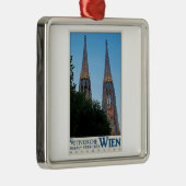 Wenen - Votivkirche Metalen Ornament (Rechts)