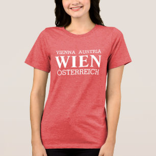 Wenen - Wien shirten en jassen Tri-Blend Shirt