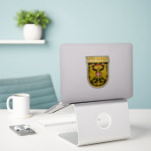 Wenen/Wien Sticker (Laptop op bureau)