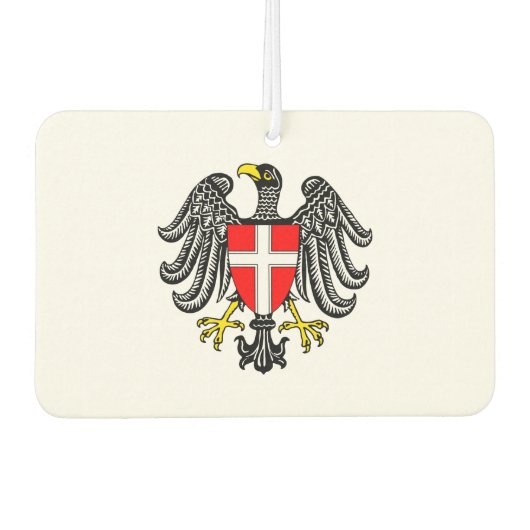 Wenen (Wien) wapen Luchtverfrisser (Voorkant)