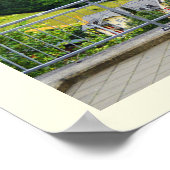 Wengen in Zwitserland Poster (Hoek)