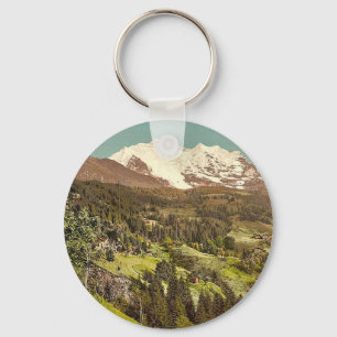 Wengen, Pension Lauerner en Jungfrau, Bernese Obe Sleutelhanger