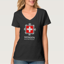 Wengen Swiss Apres-Ski Instructor T-shirt