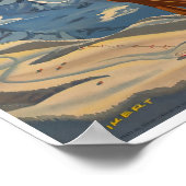 Wengen, Zwitserland, Ski Poster (Hoek)