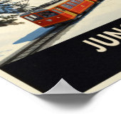 Wengen, Zwitserland: Vintage Travel Poster uit de  (Hoek)