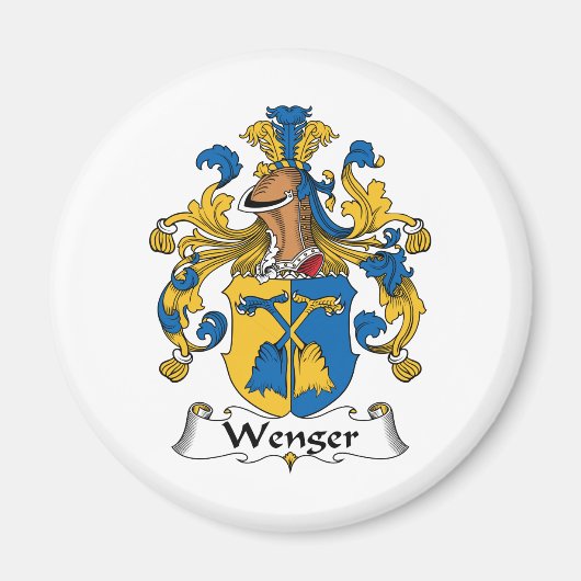 Wenger Family Crest Magneet (Voorkant)