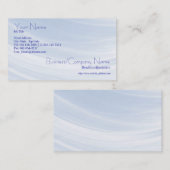 wenk van blauw Visitekaartje (Voorkant / Achterkant)