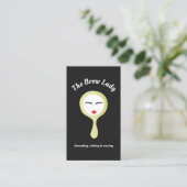 Wenkbrauw wenkbrauw Tinting, Threading en Waxing B Visitekaartje (Staand voorkant)