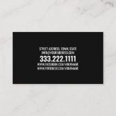 Wenkbrauwen Nazorg permanent wenkbrauwpatroon Visitekaartje (Achterkant)