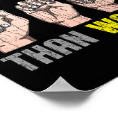 Wenkbrauwen spreken luider dan woorden dove bewust poster (Hoek)