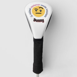 Wenkbrauwsass: Een Opgetrokken Wenkbrauw Doet Wond Golfheadcover