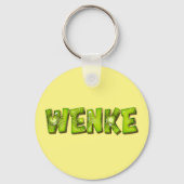 Wenke Name Kiwi Design Schlüsselanhänger Sleutelhanger (Voorkant)