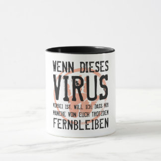 Wenn dieses Virus vorbei ist. Coronavirus Ende Mok