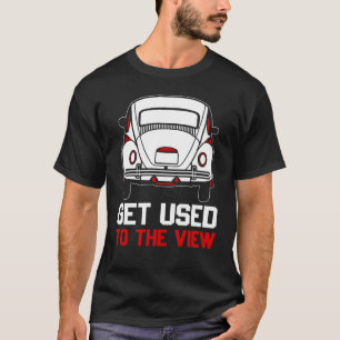 wenn je aan de uitzicht VW Kever T-shirt