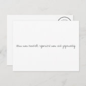 Wenn man kuschelt, repariert man sich gegenseitig. briefkaart (Voorkant / Achterkant)