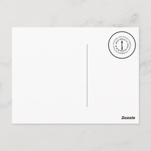 Wenn man kuschelt, repariert man sich gegenseitig. briefkaart (Achterkant)