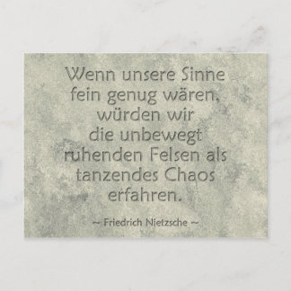 Wenn unsere Sinne Briefkaart