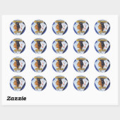 Wenoka appels ronde sticker (Vel)