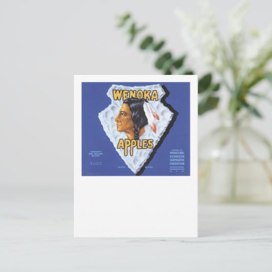 Wenoka Apples Briefkaart (Staand voorkant)