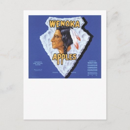Wenoka Apples Briefkaart (Voorkant)
